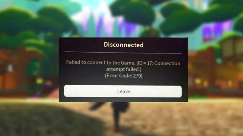 Failed connect to the game id 17