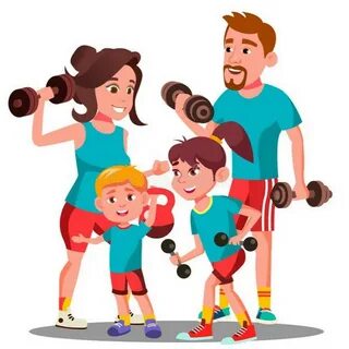 Спорт семья детский сад