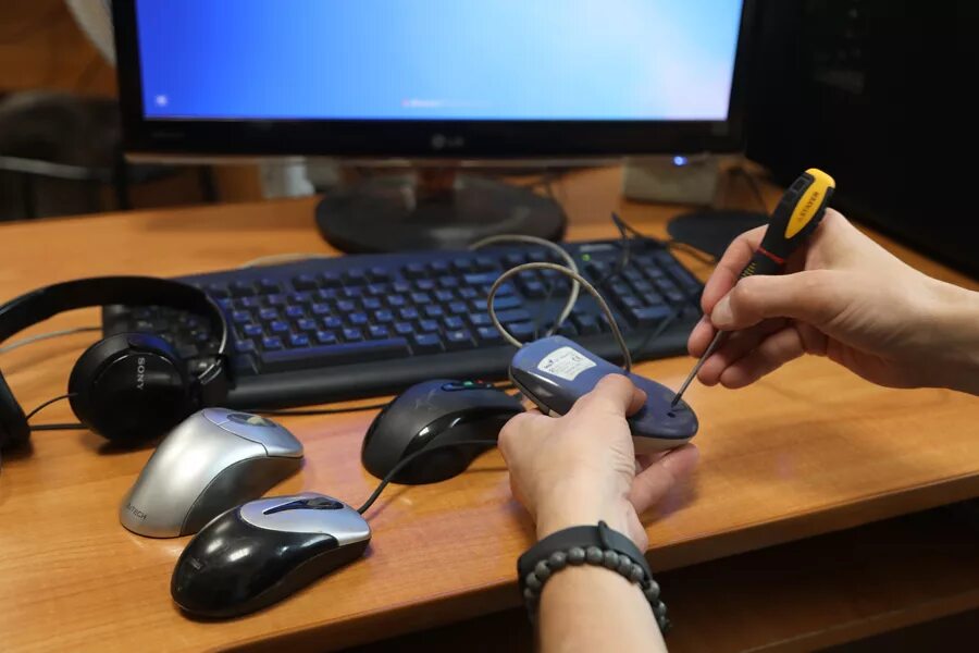 вернуть мышку