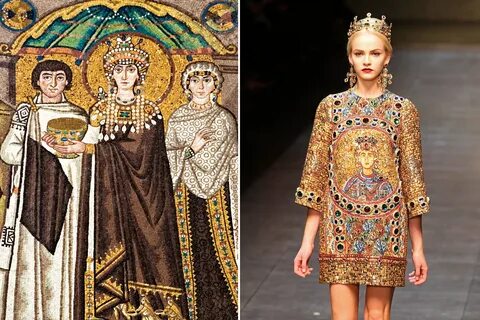Византийский стиль в одежде