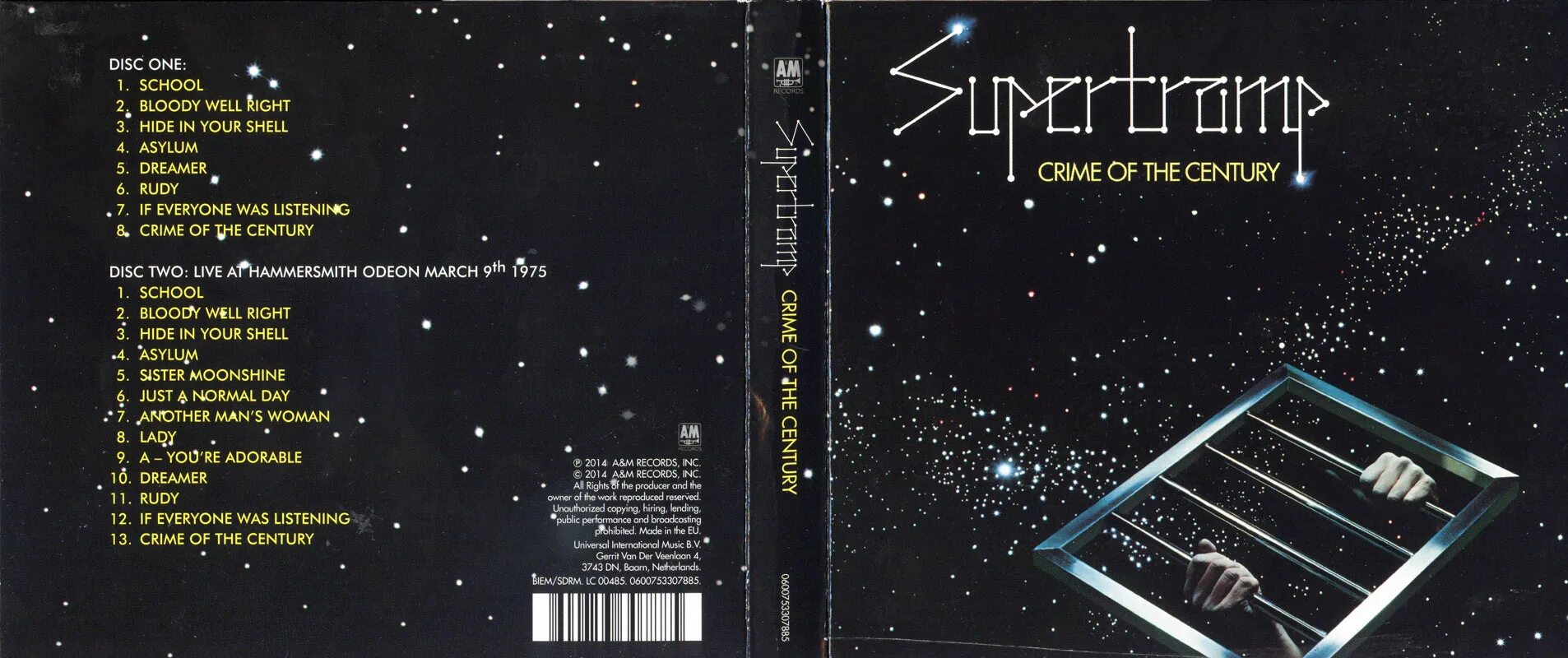 Supertramp 1974 Crime of the Century. Supertramp Crime the Century 1974 обложка. Supertramp – Crime of the Century CD. Supertramp ''Crime of the Century''2cd.