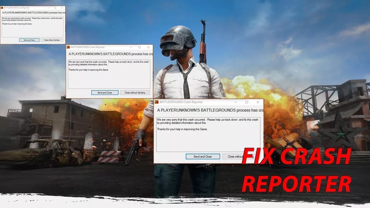 Ошибка в ПУБГ. Краш ошибка PUBG. Ошибка при запуске PUBG. PUBG crash Reporter.