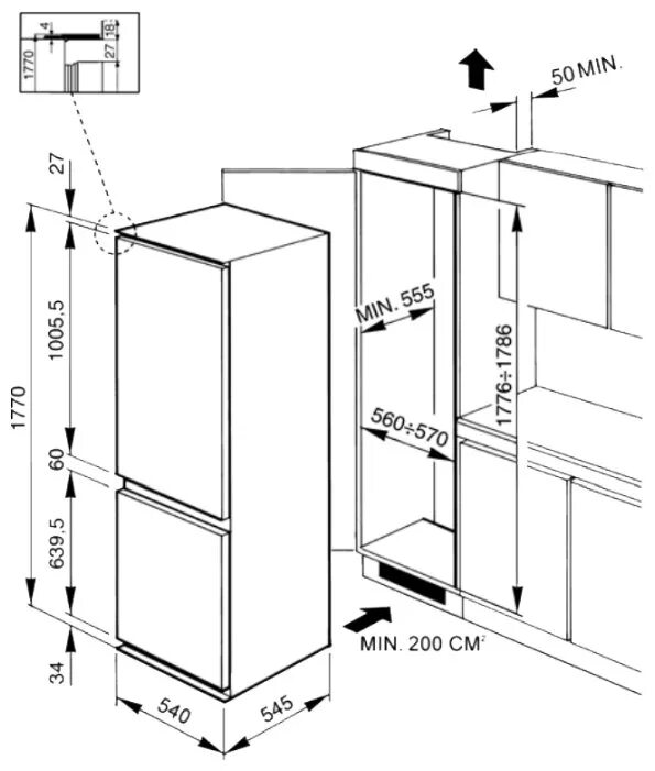 Высота встраиваемого холодильника. Атлант хм 4307-000 схема встраивания. Smeg cr325pnfz. Встраиваемый холодильник Smeg cr324pnf. Холодильник Атлант хм-4307-000 схема встройки.