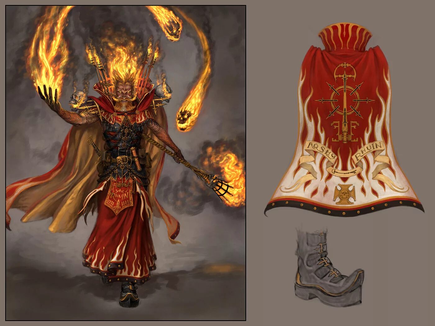 Warhammer vermintide 2 sienna fuegonasus. Warhammer 40,000: fire warrior. Пиромант вархаммер. Пиромант вархаммер. Огонь вархаммер миниатюры.