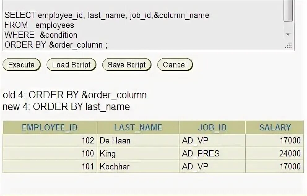 Employee last name. Select * from [employees] where. select * from employee where age between.