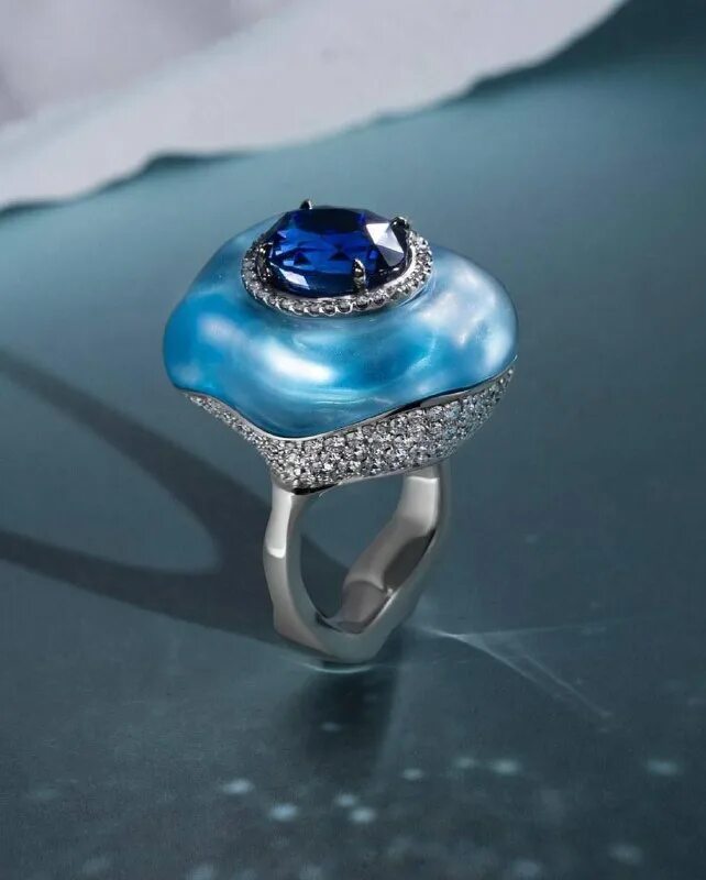 Jwl ювелирные украшения. оригинальная бижутерия. комплект с гематитом 826-nk. изящное ожерелье. серьги кольца золото на девушках.