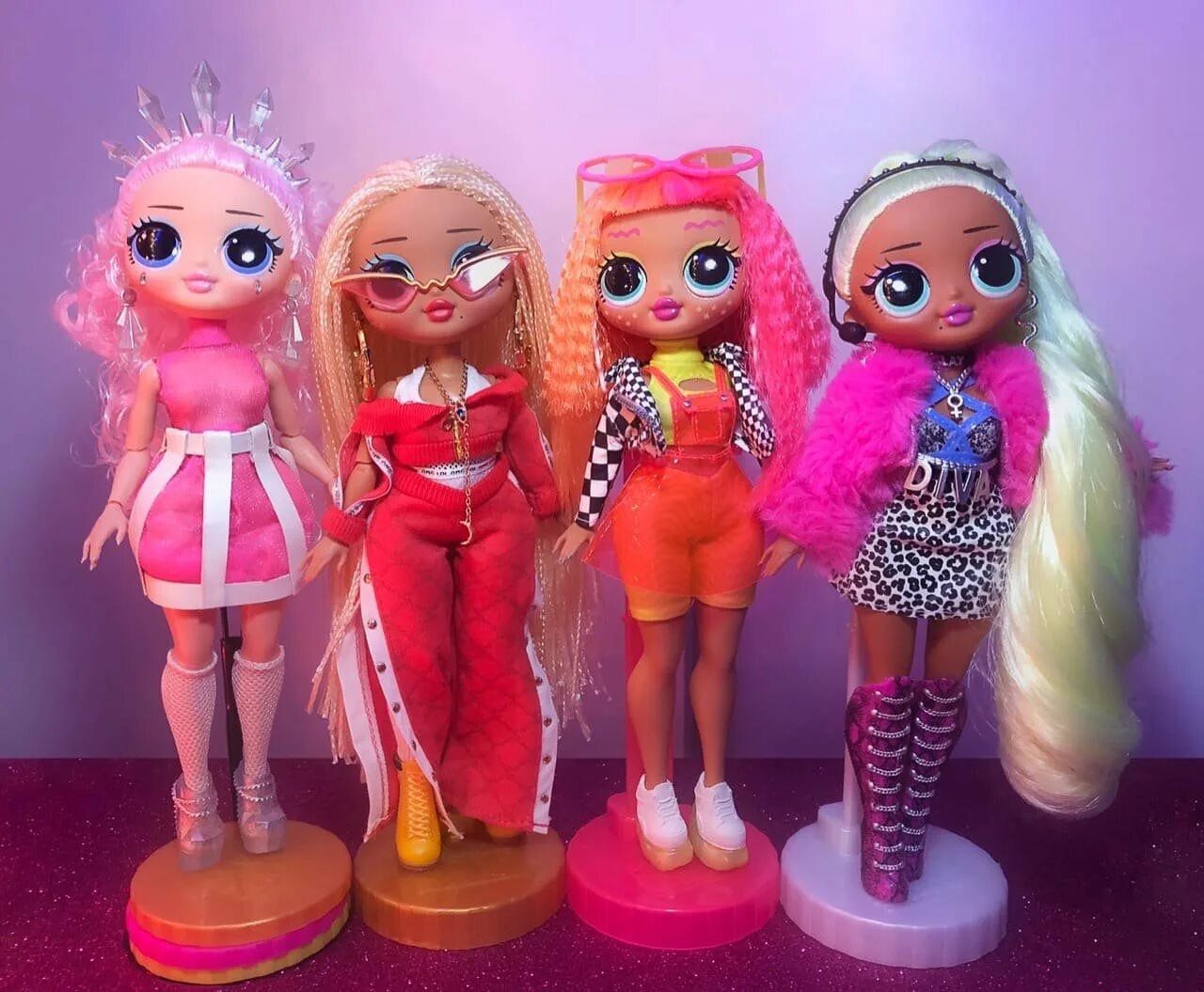 THE O.M.G'S who never failed to do anything!!! Ooak dolls, Cool toys, Fashion do