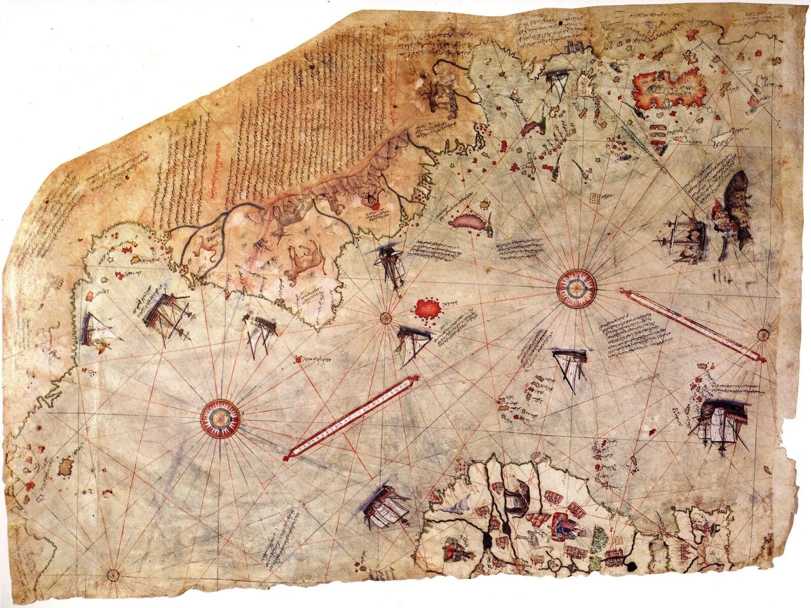 Карта Пири рейса Антарктида. Карта Пири рейса 1513 Антарктида. Карта турецкого мореплавателя Пири рейса. Самая древняя карта Антарктиды.