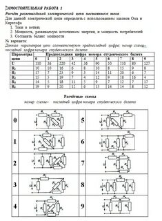 Практическая работа 1 расчет цепи постоянного тока