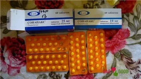 Сонапакс побочные эффекты