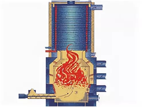 Комплекс сжигание. Топка Померанцева газогенератор. Печь пиролиза котел утилизатор. Вихревая топка для сжигания лузги. Теплообменник парогенератор пиролиз.