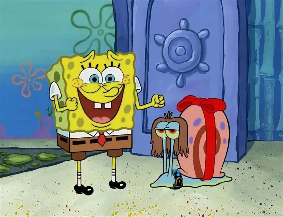 губка боб дом патрика.