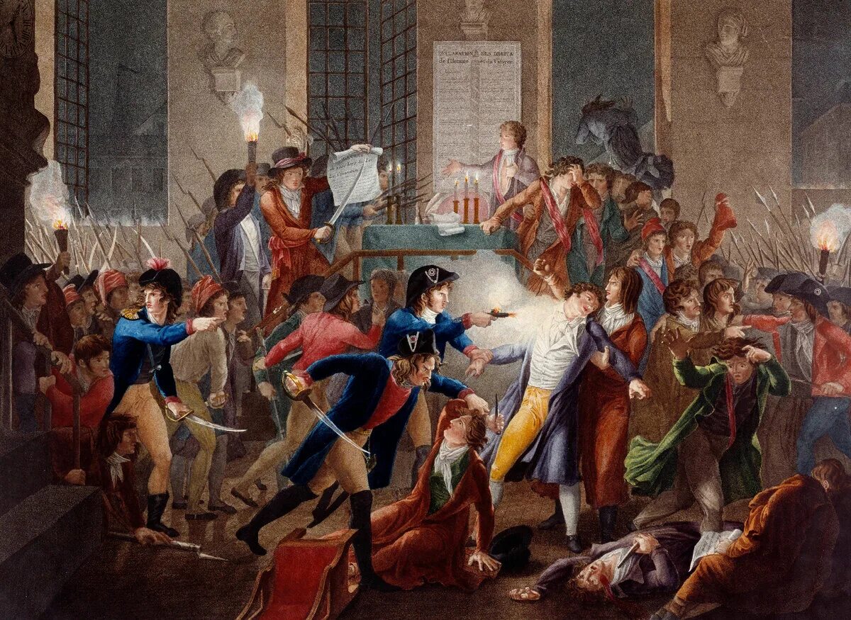 27 Июля 1794 — Термидорианский переворот\. Термидорианский конвент во Франции. Французская революция 1794.