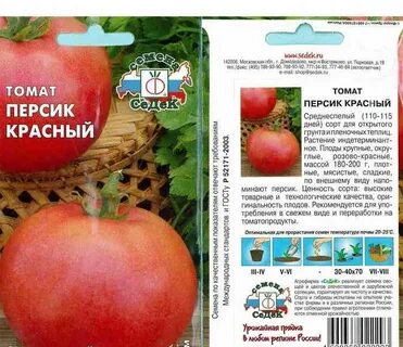Томат сорт персик