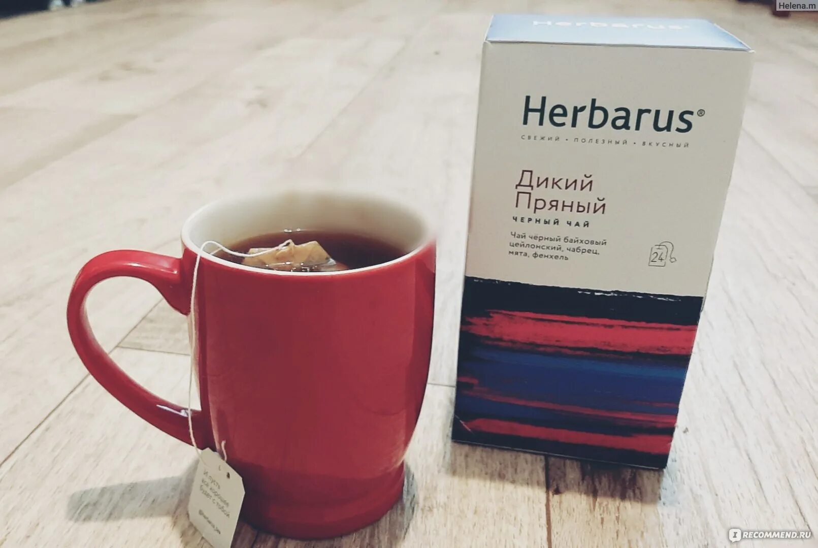 Дико пряный. Чай коллекция HERBARUS.