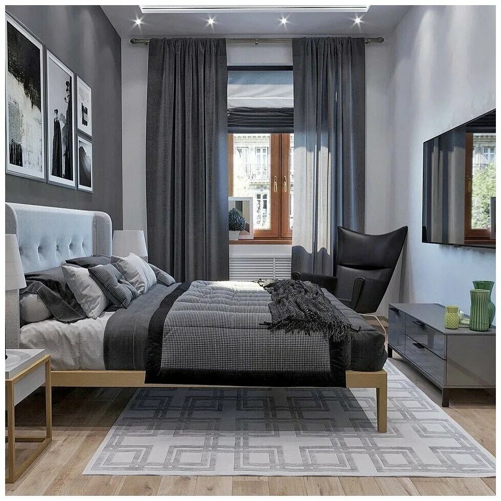 Комната с серой мебелью. Спальня в сером цвете. Серый интерьер комнаты. Комната в сером стиле. Комнаты в серых тонах в современном стиле.