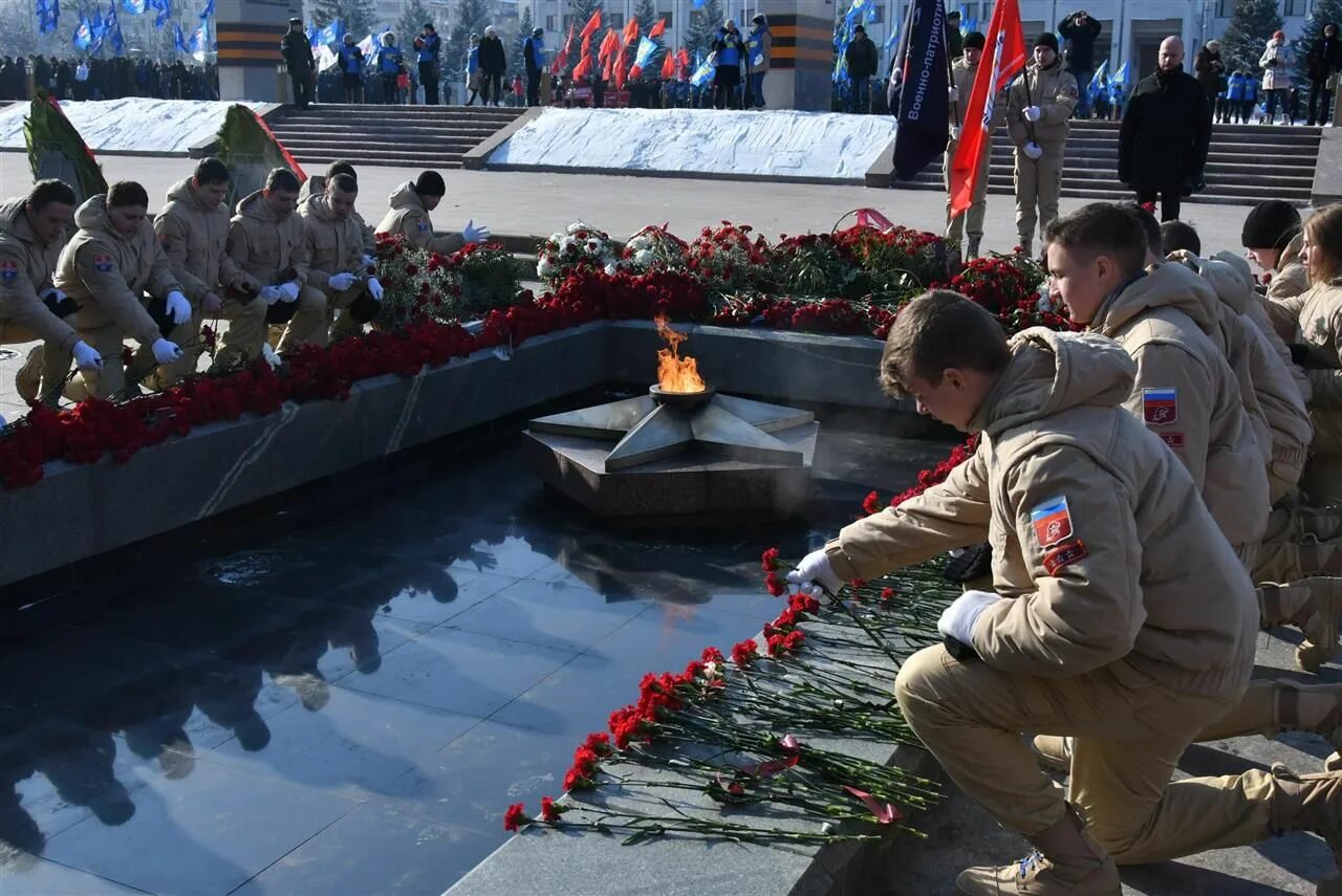 День памяти на первом