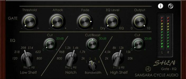 Samsara VST. DEESSER от Waves. Threshold Level.