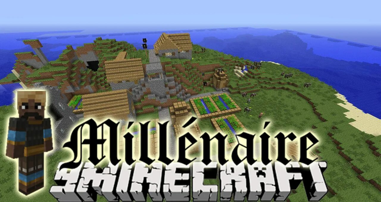 Майнкрафт better village. Millenaire 1.12.2 деревни. Майнкрафт Millenaire. Мод Millenaire. Millénaire мод майнкрафт.