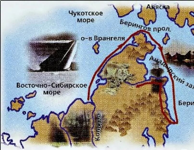 Экспедиция дежнева на карте. Экспедиция семена дежнева 1648-1649. 1648 поход семена дежнева. экспедиция семена дежнева.