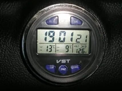Электронные часы ваз 2107