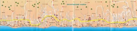Навигатор лазаревское карта