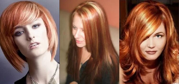 Мелирование челки на рыжих волосах фото 50 Hottest Red Hair Color Ideas to Try Red hair color, Red blonde hair, Hair col