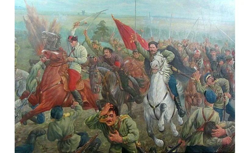 Изображая события гражданской войны. Чапаев красная армия.