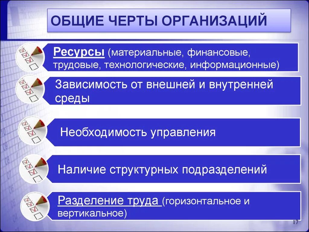 Назовите характерные черты