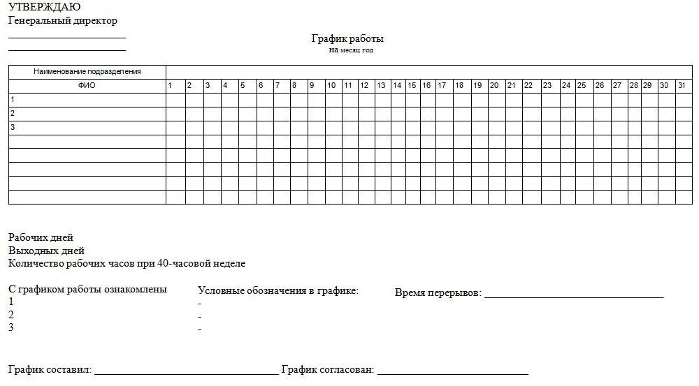 График работы бланк образец. График сменности работников шаблон. Таблица график смен на месяц. График сменности и табель учета рабочего времени. Образец Графика дежурства сторожей на месяц.