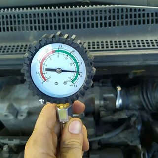 Какое давления в цилиндре автомобиля