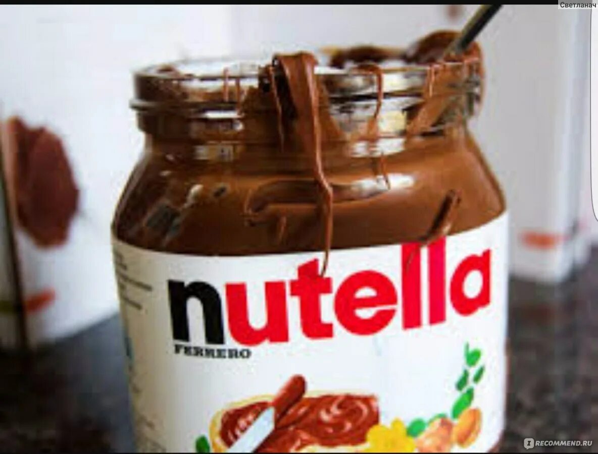 Приз 6 банок нутеллы от Nutella