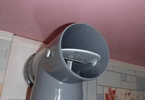 Вытяжка в туалет в трубу