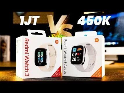 Xiaomi redmi watch 3 active сравнение