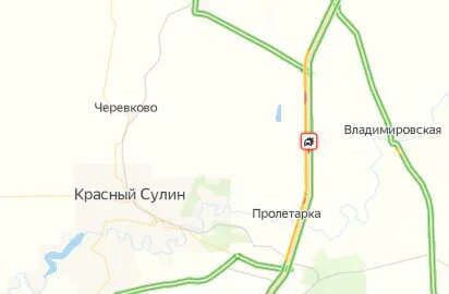 Трасса м4 пробки на карте