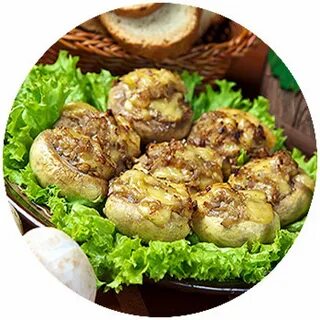 Вкусный рецепт шампиньонов в духовке