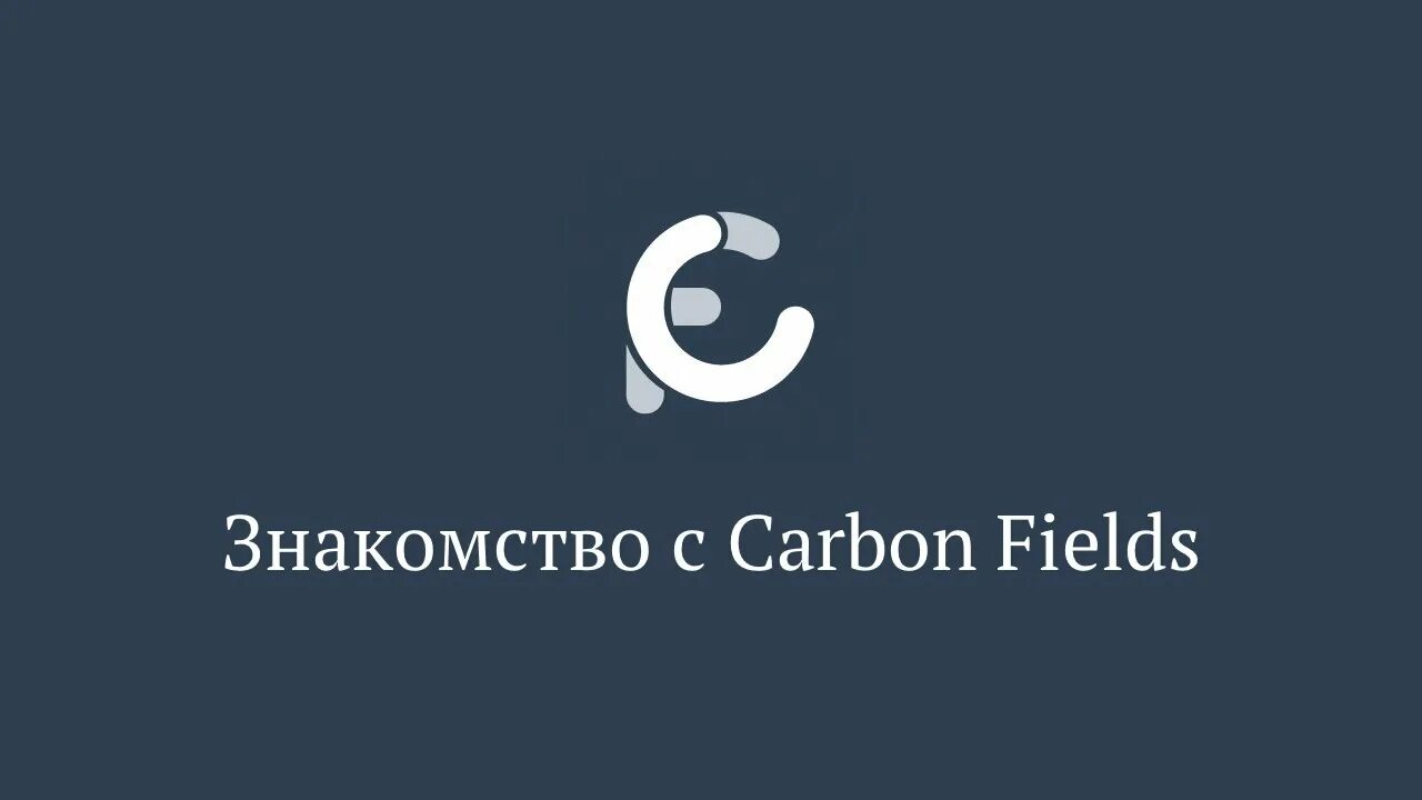 Carbon язык программирования. Carbon fields.