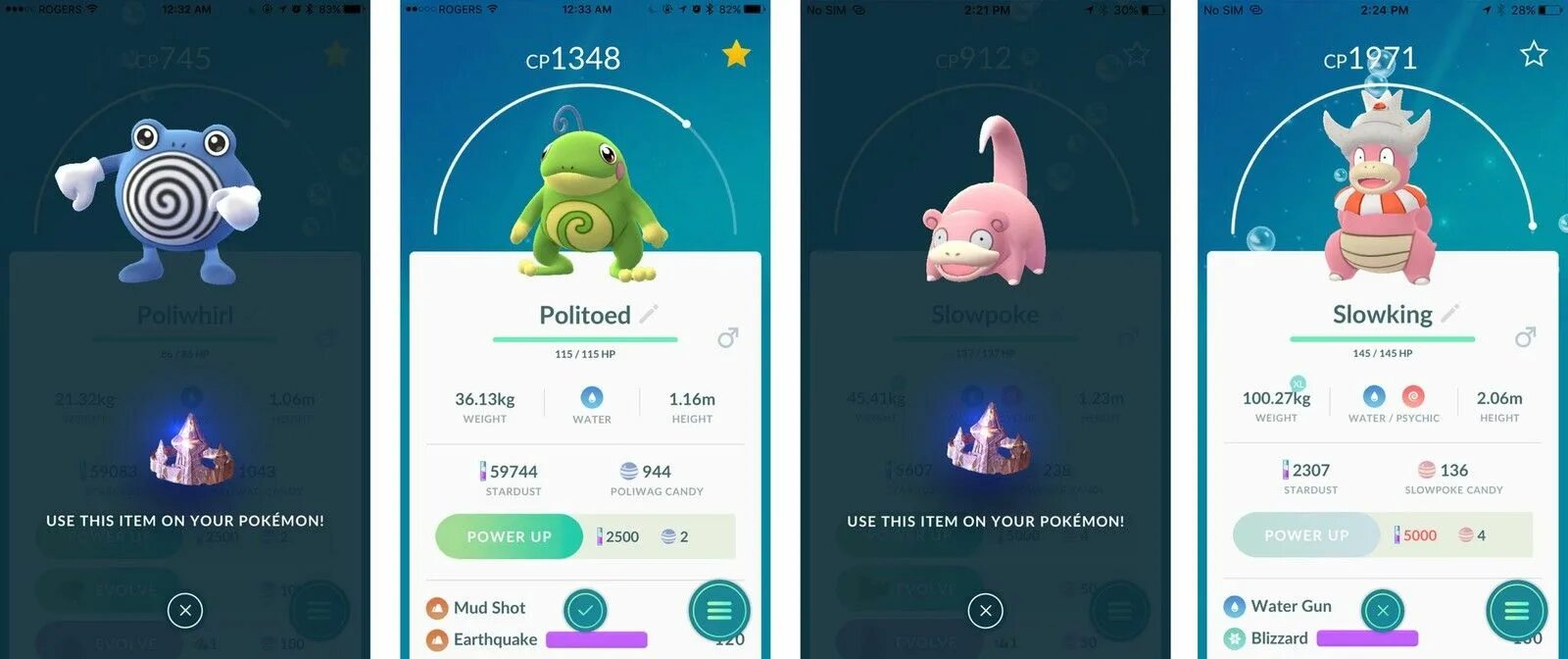 Evolution item