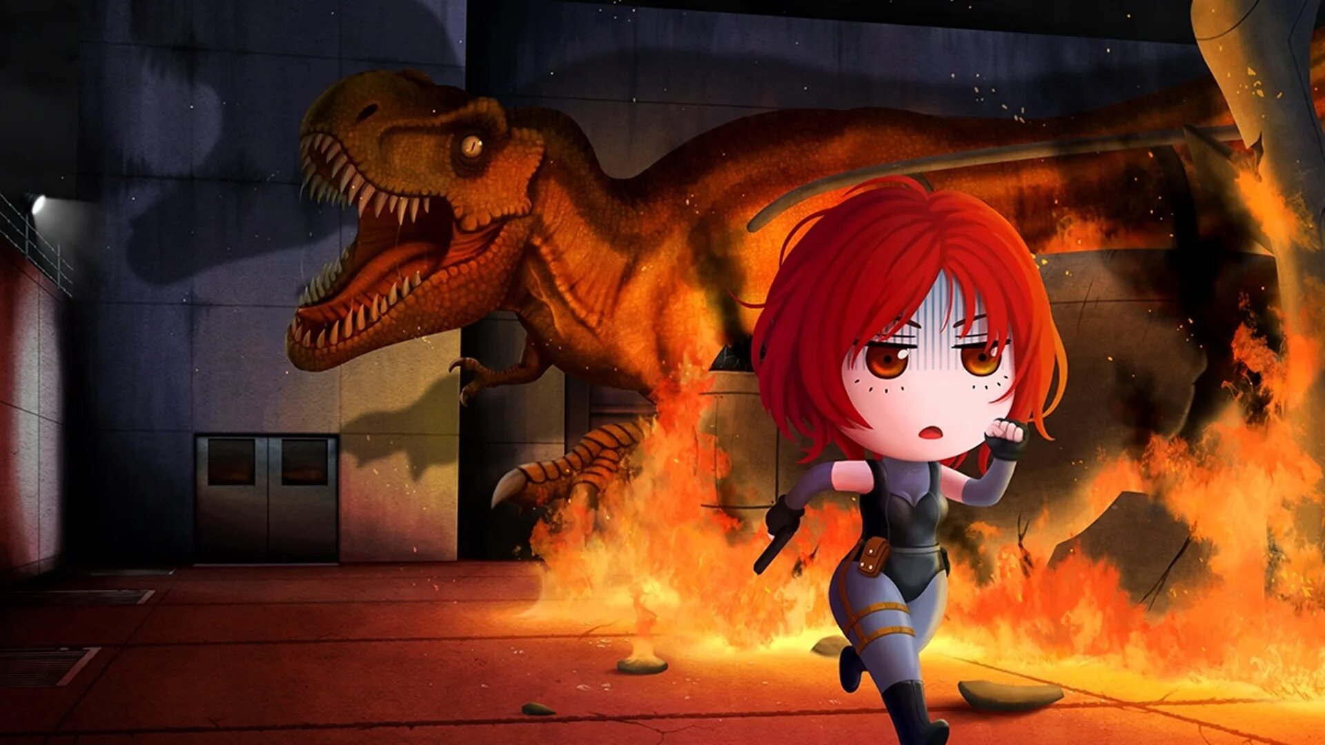 Динокризис. Игра Dino crisis 1.