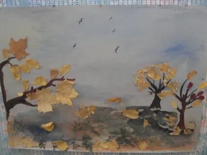 Конспект птицы осенью средняя группа