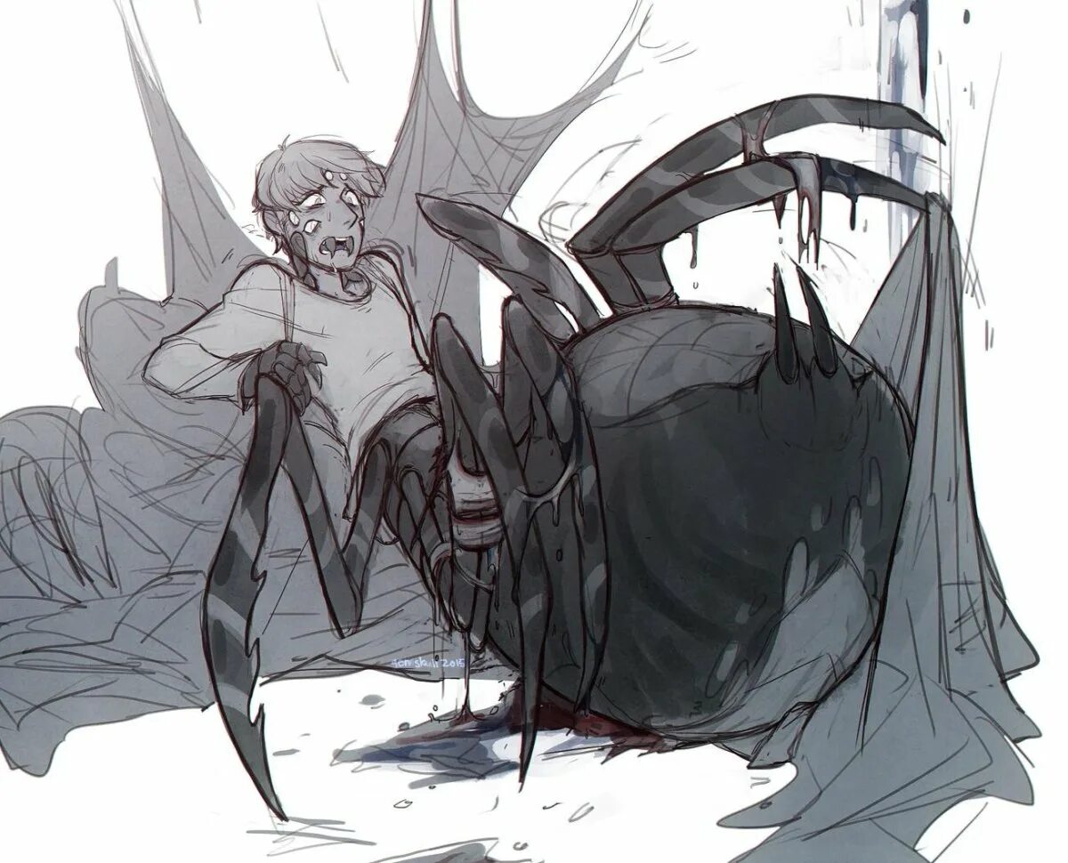 Девушка монстр арт. Арахна референс парень. Monster x human. Monster x human. Humanized monster x.