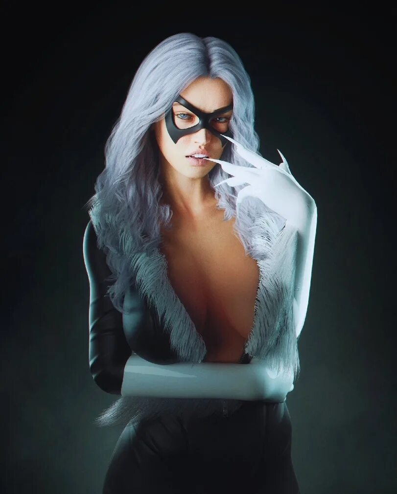 Black cat modeling