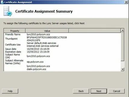 Certificate server