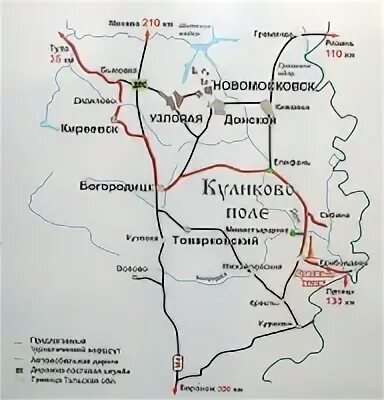 Куликово поле музей заповедник на карте