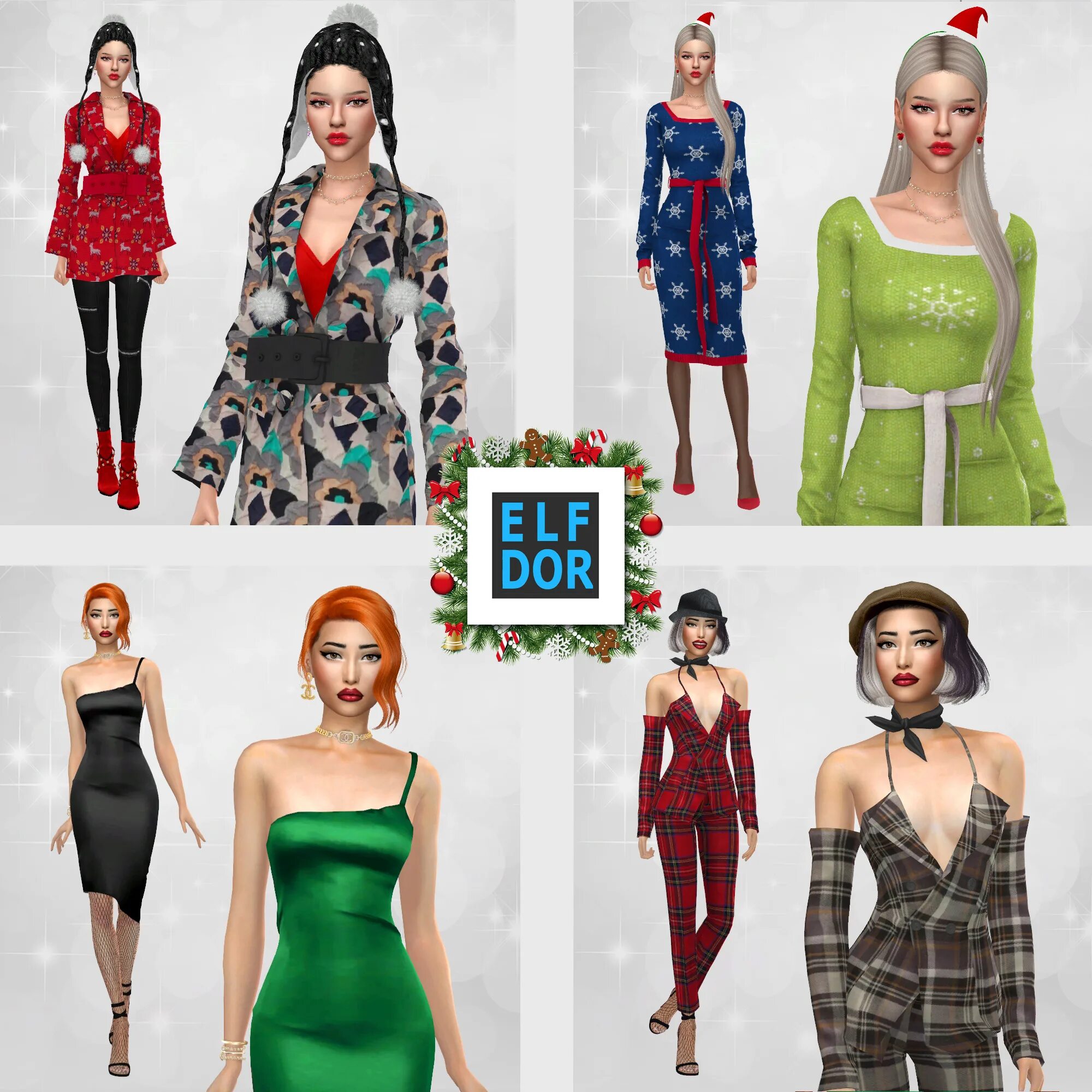 Патреон одежда симс 4. The Charmed SIMS 4 ts4.