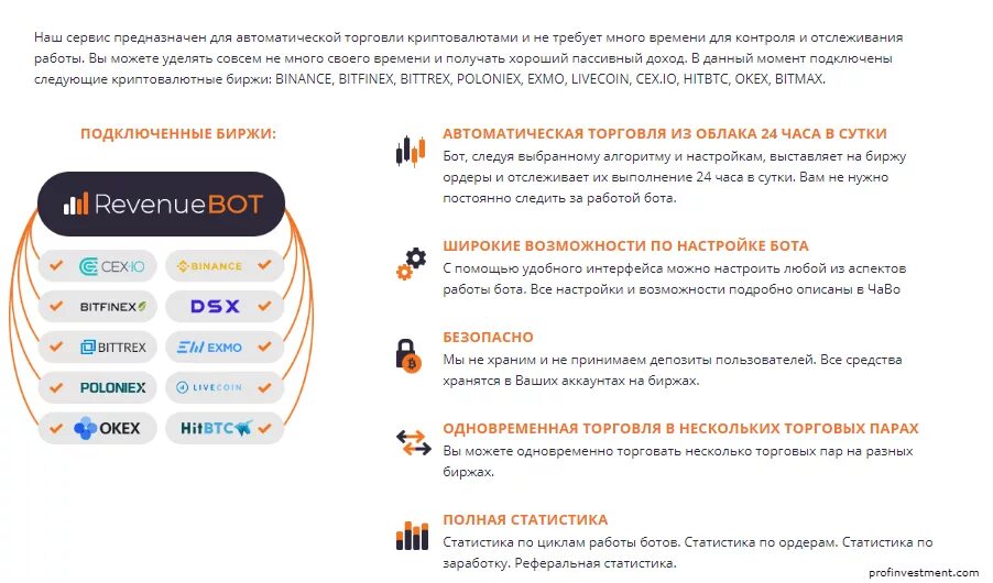 Бот для биржи криптовалют. Revenuebot. бот для криптовалюты на бирже. бот на криптовалютном рынке. торговый робот для криптовалютной биржи.