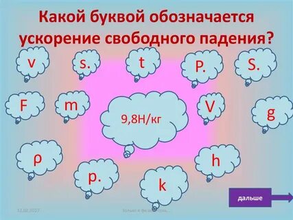 Ни падать какая буква