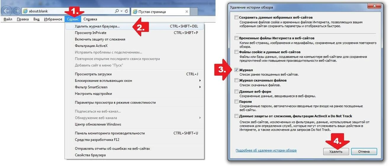 Browser data error