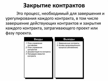 Пример закрытого договора