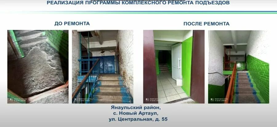 Список подъездов